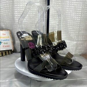 (E2) Karl Lagerfeld Paris Women's Brently Heels (Size 6.5M/37B)